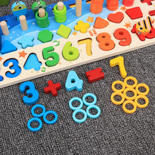 Load image into Gallery viewer, Educational wooden toy for children to learn math well - Super Chic Toys