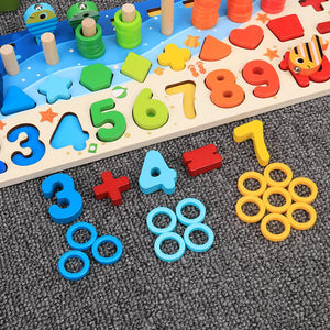 Educational wooden toy for children to learn math well - Super Chic Toys