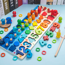 Load image into Gallery viewer, Educational wooden toy for children to learn math well - Super Chic Toys
