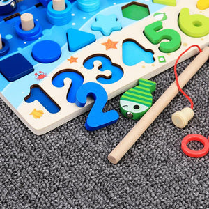 Educational wooden toy for children to learn math well - Super Chic Toys