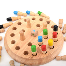 Load image into Gallery viewer, Educational wooden chess game for good memory - Super Chic Toys
