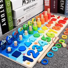 Load image into Gallery viewer, Educational wooden toy for children to learn math well - Super Chic Toys
