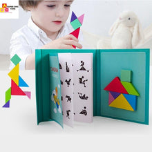 Load image into Gallery viewer, Magnetic Tangram - Educational 3D Puzzle - Super Chic Toys
